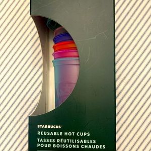 BNWT Starbucks reusable cups